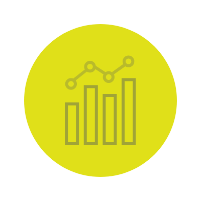 Increasing graph icon