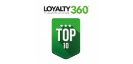 Loyalty 360 Top 10 award