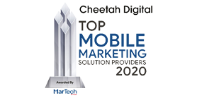 Marigold Engage+ Top Mobile Marketing Solution Providers 2020 award