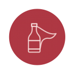 Wine bottle icon