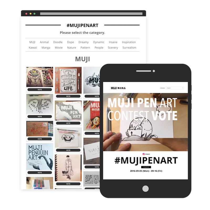 Instagram Marketing for UGC Collection with Muji